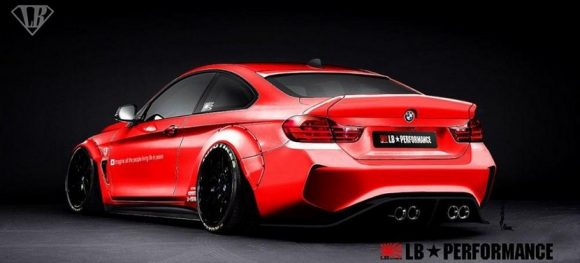 Este es el BMW Serie 4 de Liberty Walk