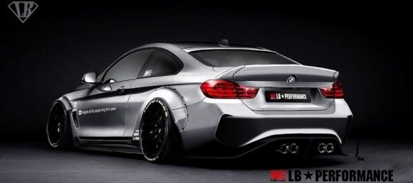 Este es el BMW Serie 4 de Liberty Walk