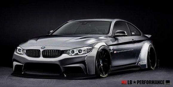 Este es el BMW Serie 4 de Liberty Walk