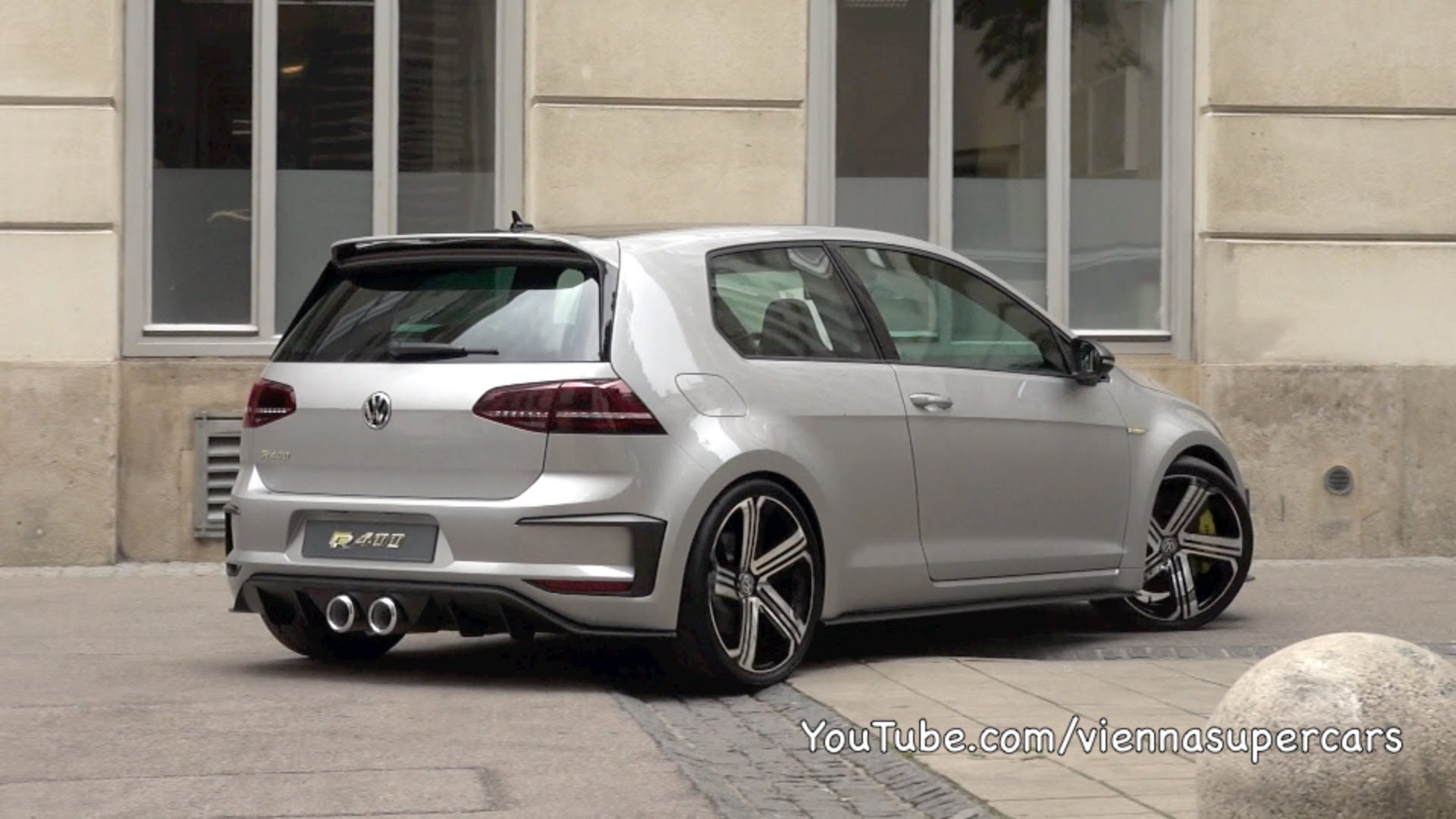 Asi de bien suena el Volkswagen Golf R400 Concept
