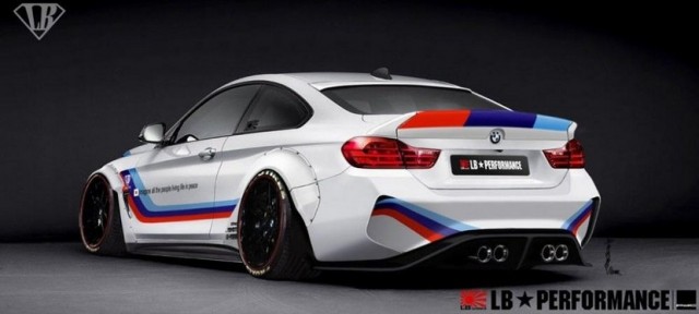 Este es el BMW Serie 4 de Liberty Walk