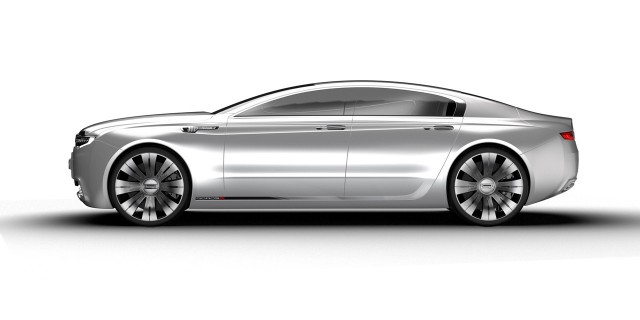 Qoros 9 Sedan Concept: Berlina de alta gama para 2020 3