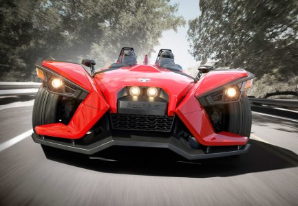 Así de espectacular se muestra el Polaris Slingshot de producción