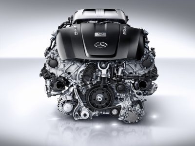 Oficial: Así es el nuevo motor V8 4.0 litros biturbo de AMG