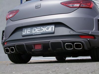SEAT León Cupra por JE Design: Nuevo kit de carrocería y 350 CV
