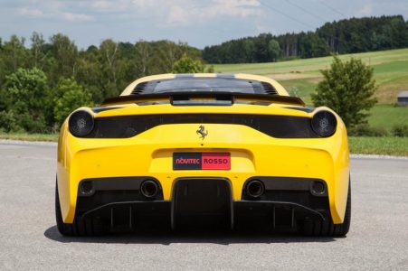 636 caballos para el Ferrari 458 Speciale de Novitec Rosso