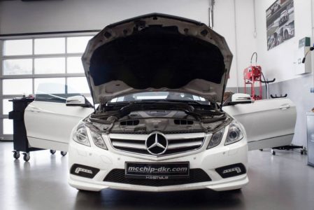 680 caballos para tu Mercedes E350 Coupé cortesía de Mcchip-dkr