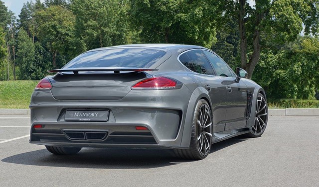 Así luce el Porsche Panamera 2014 tras pasar por el garaje Mansory