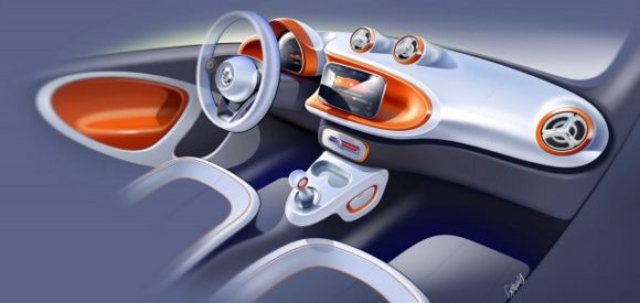 Desvelados los primeros bocetos oficiales del Smart ForTwo 2015