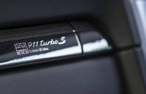 Porsche 911 Turbo S GB Edition, edición limitada exclusiva para Inglaterra