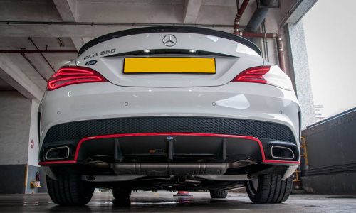 Mejora estéticamente tu Mercedes CLA gracias al kit de RevoZport