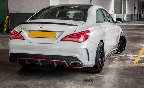 Mejora estéticamente tu Mercedes CLA gracias al kit de RevoZport