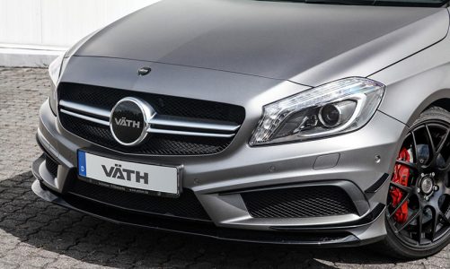 Mercedes A45 AMG bajo el rodillo de VATH International