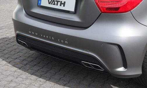 Mercedes A45 AMG bajo el rodillo de VATH International