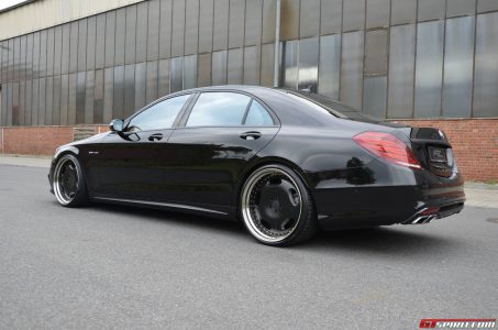 Llantas y poco más para el Mercedes S63 AMG de MEC Design