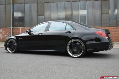 Llantas y poco más para el Mercedes S63 AMG de MEC Design