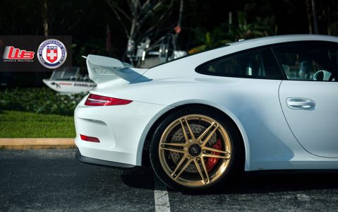 Llantas de aleación HRE Performance para el Porsche 911 GT3