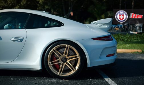 Llantas de aleación HRE Performance para el Porsche 911 GT3
