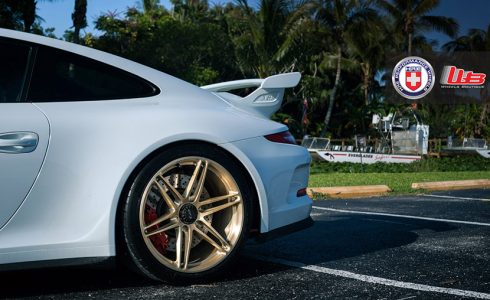 Llantas de aleación HRE Performance para el Porsche 911 GT3