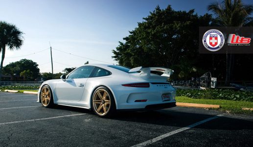 Llantas de aleación HRE Performance para el Porsche 911 GT3