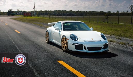 Llantas de aleación HRE Performance para el Porsche 911 GT3