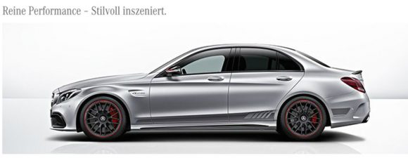 Llega el Mercedes-Benz C63s AMG Edition 1