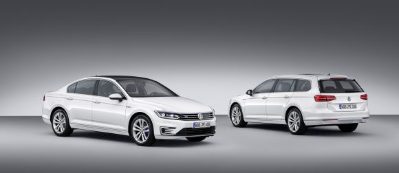 Volkswagen Passat GTE plug-in hybrid: También estará en París