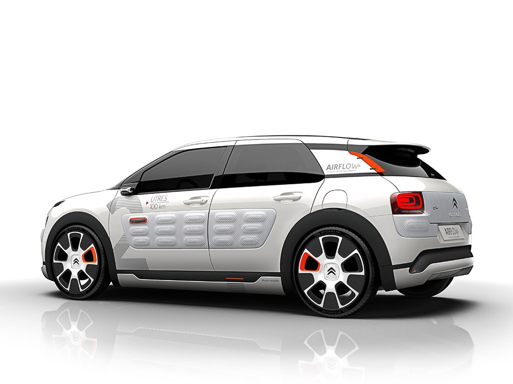 Citroën C4 Cactus Airflow 2L: Un prototipo que consume 2l/100 km