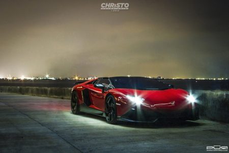 Lamborghini Aventador Rodaster con llantas PUR, porque a veces menos es más