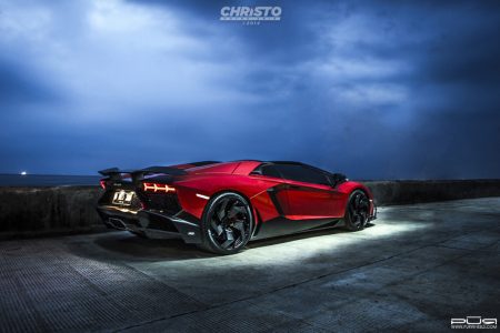 Lamborghini Aventador Rodaster con llantas PUR, porque a veces menos es más