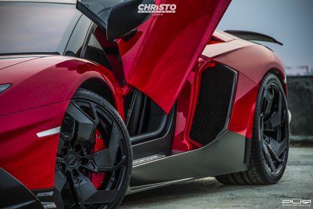 Lamborghini Aventador Rodaster con llantas PUR, porque a veces menos es más