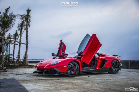 Lamborghini Aventador Rodaster con llantas PUR, porque a veces menos es más