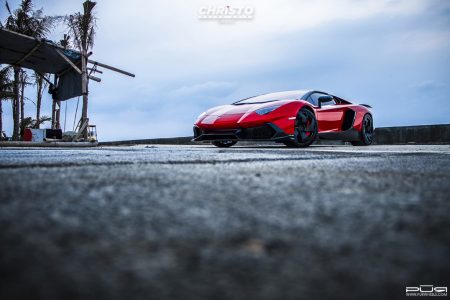 Lamborghini Aventador Rodaster con llantas PUR, porque a veces menos es más