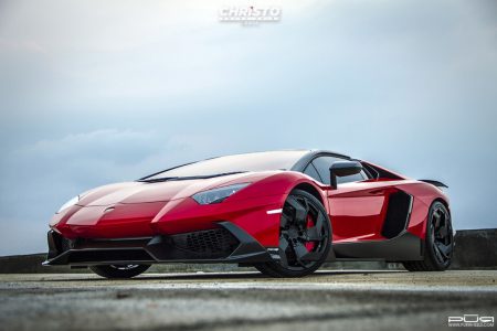 Lamborghini Aventador Rodaster con llantas PUR, porque a veces menos es más