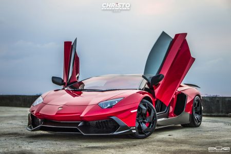 Lamborghini Aventador Rodaster con llantas PUR, porque a veces menos es más