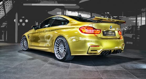 BMW M4 bajo el rodillo de Hamann