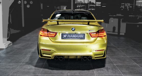 BMW M4 bajo el rodillo de Hamann