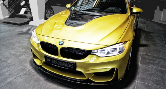 BMW M4 bajo el rodillo de Hamann