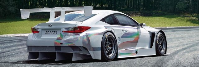 Así luce el nuevo Lexus RC F GT3