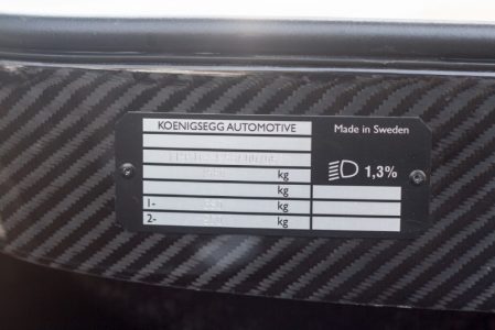 A la venta un impresionante Koenigsegg CCXR en Florida