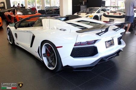 A la venta un Lamborghini Aventador Roadster totalmente personalizado