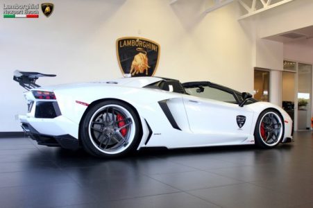 A la venta un Lamborghini Aventador Roadster totalmente personalizado