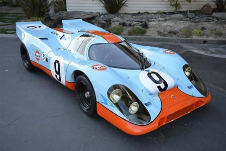 A la venta un Porsche 917K de 1969 pintado con los colores de Gulf