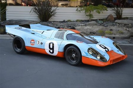 A la venta un Porsche 917K de 1969 pintado con los colores de Gulf