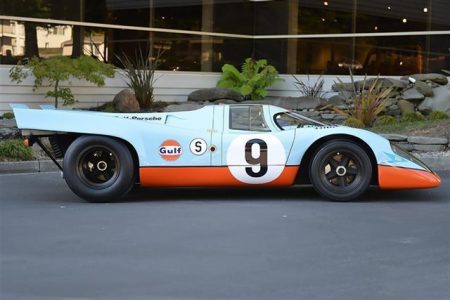 A la venta un Porsche 917K de 1969 pintado con los colores de Gulf