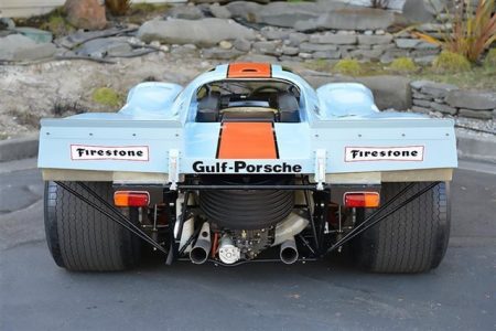 A la venta un Porsche 917K de 1969 pintado con los colores de Gulf