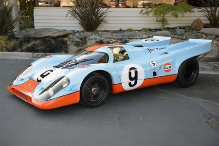 A la venta un Porsche 917K de 1969 pintado con los colores de Gulf