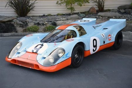 A la venta un Porsche 917K de 1969 pintado con los colores de Gulf