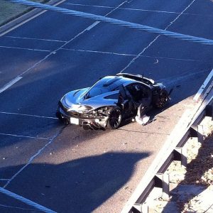 Destrozan un McLaren P1 en Dallas, Estados Unidos