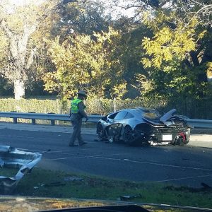 Destrozan un McLaren P1 en Dallas, Estados Unidos